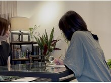 リフレッシュサロン シュクレ(Sucre)/カルテ記入～カウンセリング