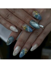 海ネイル¥9000♪