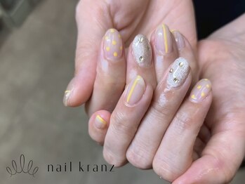 ネイル クランツ(nail kranz)の写真/憧れのdesignをお財布に優しい価格で◎【シンプルデザインコース◇6000円】無理なく通えるsalon★