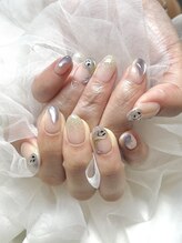 ビーエヌネイル(BN NAIL)/大人ハロウィンネイル