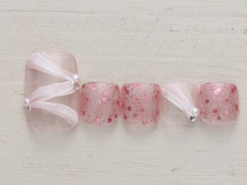 ノーネイル 海老名(NO NAIL EBINA)/リボン　￥4990