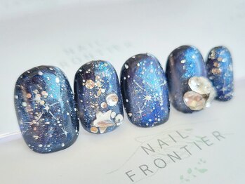 ネイルフロンティア 吉祥寺(NAIL FRONTIER)/ふみの♪夏の星空11980円