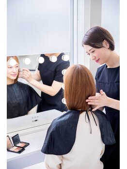 ポーラ 花畑店(POLA)/POLAの商品でメイクサービス