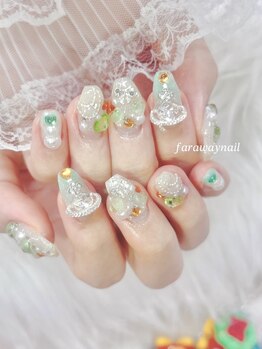 ファラウェイネイル(Faraway nail)/ゴテゴテネイル☆
