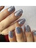 キラキラ☆フラッシュ・ギャリッターネイル/7300yen 90分