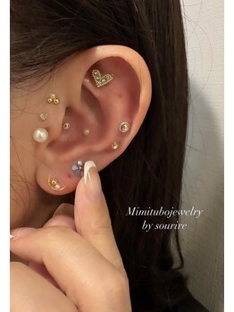 スリール(sourire)/耳ツボジュエリー*:゜