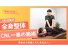 全身整体（姿勢分析後施術）　45分¥5500