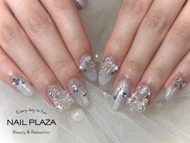 うるうる冬ネイル