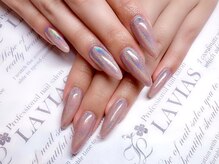 プロフェッショナル ネイルサロン ラヴィアス(LAVIAS)/【スカルプ】ミラーネイル