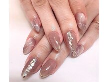 ネイルサロンアンドネイルスクールアートローズ 町田店(Art Rose)/大理石アート