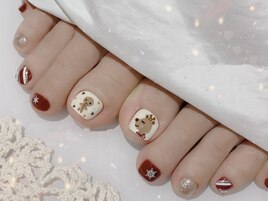 クリスマスネイル