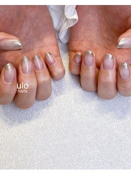 ウロネイルズ(ulo nails)/キラキラのラメグラ