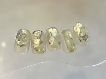 ラクネイル 浦和店(raku nail)/インクミラーニュアンス