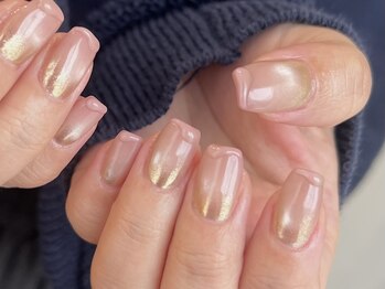 クルネ(QULNE)/ミラーグラデーション ピンク