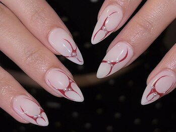 ジェミーネイル エビス(Jemiy nail ebisu)/個性派ラインパール