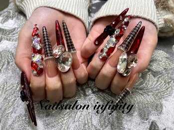 インフィニティ(Infinity)の写真/スカルプ×アートが自慢！基本コース+こだわりアート追加でお客様だけのモテネイルへ*[アート150分¥16000~]