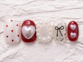 バレンタインハートパール￥9000