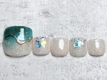 ネイル トリートエスティーエス 越谷店(STS)/フット定額デザイン"Light"