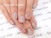 アグニークリッシェ(Agunik Riche)/【グレージュネイル】