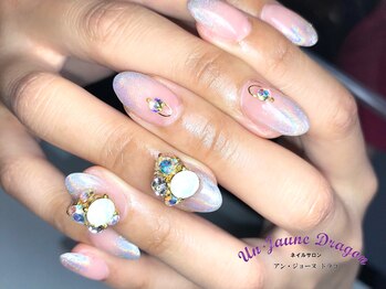 アン ジョーヌドラゴ/【自爪ネイル】ユニコーンネイル