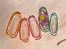 クリアドロップネイル
