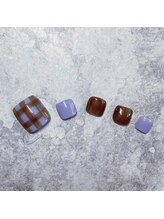 アイラッシュホーム チョコ(EYELASH HOME CHOKO)/フットネイル