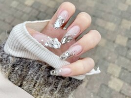 埋め尽くしネイル¥8500