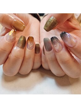 マノ(mano)/オーロラニュアンスネイル