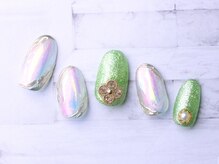 キャンアイドレッシー ヨコハマ元町店(Can I Dressy)/ガラスネイル/ミラー