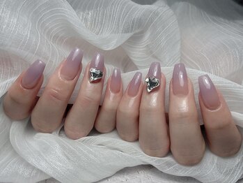 ピーチネイル 大塚(Peach Nail)/カラーグラデーションxハート