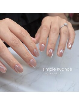 エンズネイル(O’s nail)/ミラーネイル