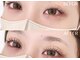 シーンスタジオ 京都店(SSIN STUDIO)の写真/マスカラ要らずのパッチリEYEへ☆【マスカラパーマ（ブラックティントまつげパーマ）¥5800】眉毛とセット◎