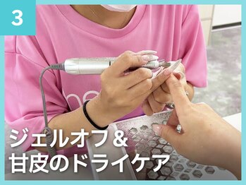 はあとねいる 千里丘店/STEP3／施術開始