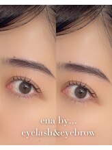 エナ(ena)/《セット》まつ毛パーマ/眉毛
