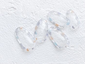 リーチェ ビューティアンドネイルサロン 大名店(Beauty&Nail Salon)/clear nail &nbsp;campaign