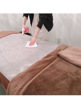 パリス デ スキン 岐阜マーサニジュウイチ店(Paris de skin)/店内感染予防対策