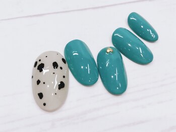 ネイルアンドまつ毛エクステ ルーナ イオン相模原店/ジェルネイル　定額　8900