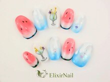エリクサーネイル 五反田(Elixir Nail)/定額c やり放題/クーポン使用