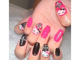 キティちゃんネイル