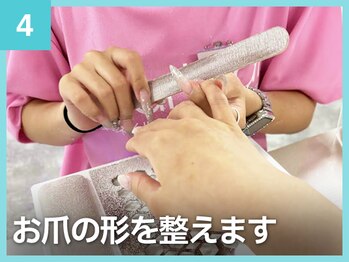 はあとねいる 千里丘店/STEP4／施術中