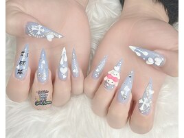 ハートネイル、長さだし