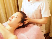 ラファアイランド 小倉守恒店/ゲルママッサージ　ヘッド施術
