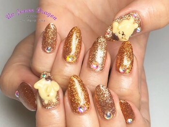 アン ジョーヌドラゴ/【自爪ネイル】キラキラ３D