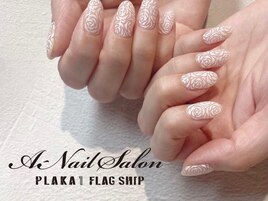 レースローズnail