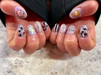 モレリア 心斎橋店(morelia)/キャラクターネイル