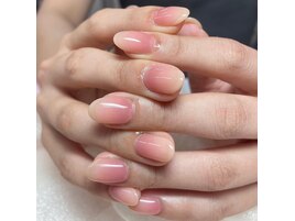 桃っぽネイル