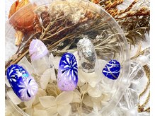 ジュアール(JuAR)/花火ネイル