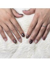 インプレス 鶴見店(Impress)/ヒョウ柄ネイル