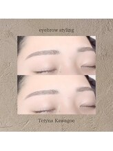 eyebrow styling
