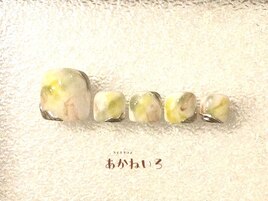 夏色ニュアンス　フットネイル